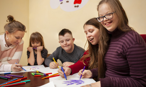 NDIS day programs for adults with disabilities engaging in activities